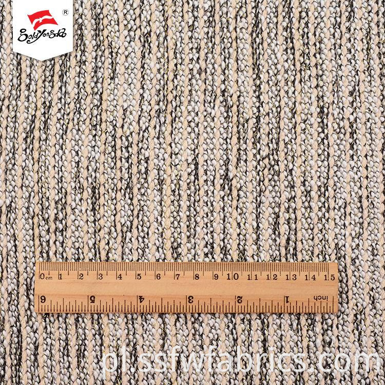 Soft Hand Feel Lurex Knit Fabric